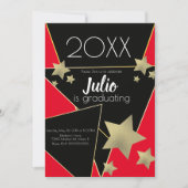 Afstuderen College Highschool Celebratie Foto I Kaart (Voorkant)