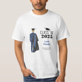 Afstuderen College School Leavers Young Man T-shirt