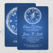 Afstuderen  Compass Blue Kaart (Voorkant / Achterkant)