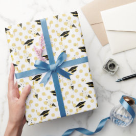 Afstuderen Confetti Magic Cadeaupapier