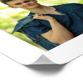 Afstuderen Congrats 42 Fotocollage Zwart Wit Poster (Hoek)