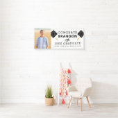 Afstuderen CONGRATS AFSTUDEREN Foto Spandoek (Insitu)