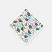 Afstuderen Congrats Champagne Confetti Kleurrijk Servet (Hoek)