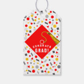 Afstuderen Congrats Gift Labels Cadeaulabel (Voorkant)