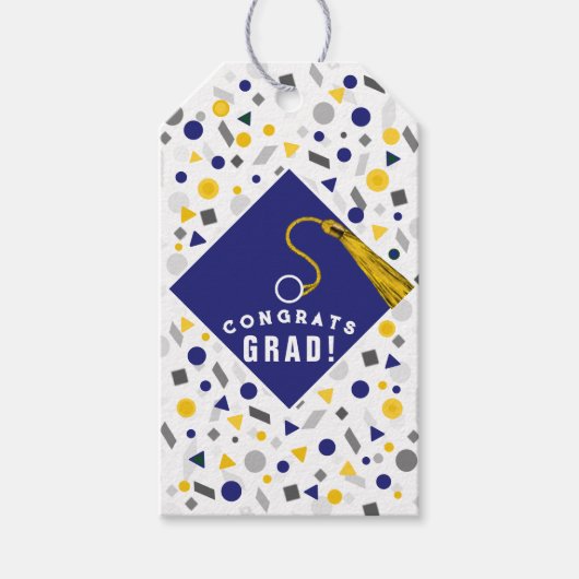 Afstuderen Congrats Gift Labels Cadeaulabel (Voorkant)