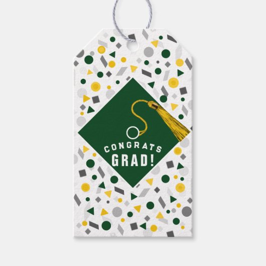 Afstuderen Congrats Gift Labels Cadeaulabel (Voorkant)
