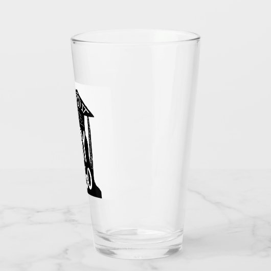 Afstuderen Congrats Glas (Links)