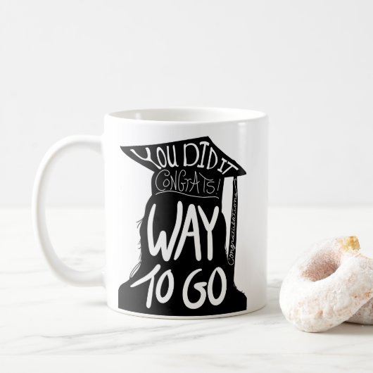 Afstuderen Congrats Koffiemok (Met donut)