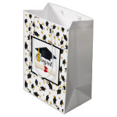 Afstuderen Congrats Medium Cadeauzakje (Achterkant Gekanteld)