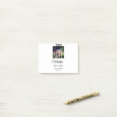 Afstuderen Congrats Naam toevoegen Foto Stad Datum Post-it® Notes (Op bureau)