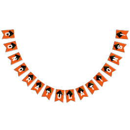 Afstuderen Congrats Oranje Vlaggetjes