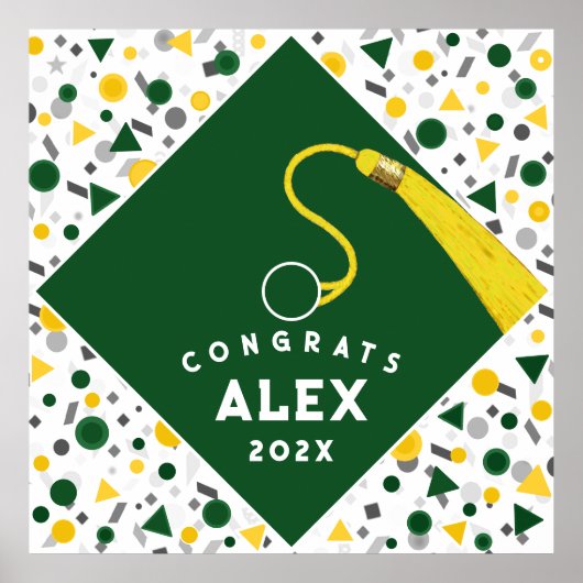 Afstuderen Congrats Poster (Voorkant)