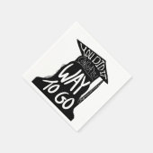 Afstuderen Congrats Servet (Hoek)