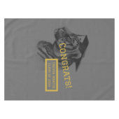 Afstuderen Congrats tafelkleed (Voorkant (Horizontaal))
