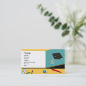 Afstuderen Contactkaartje (Staand voorkant)