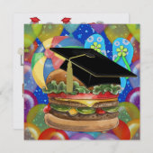 Afstuderen Cook Out / Party - SRF Kaart (Voorkant / Achterkant)