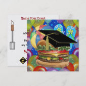 Afstuderen Cook Out / Party - SRF Kaart (Voorkant / Achterkant)