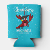 Afstuderen Crawfish Boil Lobster Seafood Blikjeskoeler (Achterkant)