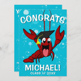 Afstuderen Crawfish Boil Lobster Seafood Kaart