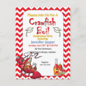 Afstuderen Crawfish Boil Party - uitnodiging (Voorkant)