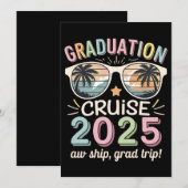 Afstuderen Cruise 2025 Afstuderen Cruising Squad Kaart (Voorkant / Achterkant)