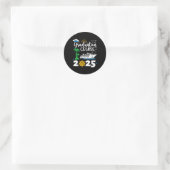 Afstuderen Cruise 2025 Afstuderen Hawaii Beach Sum Ronde Sticker (Tas)