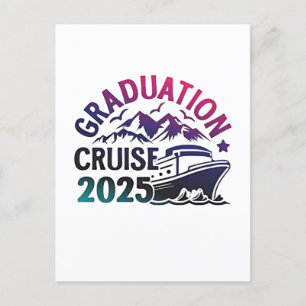 Afstuderen Cruise 2025 Zomerreis Matching Feestdagenkaart