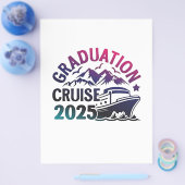 Afstuderen Cruise 2025 Zomerreis Matching Flyer (Enkel)