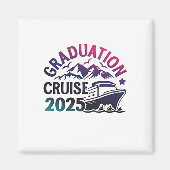 Afstuderen Cruise 2025 Zomerreis Matching Magneet (Voorkant)