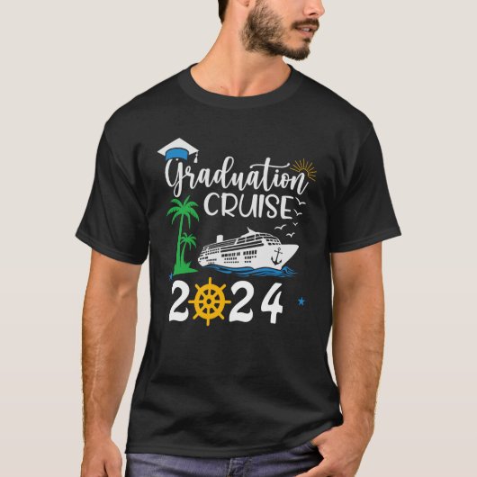 Afstuderen Cruise Custom Year Group Matching T-shirt (Voorkant)