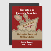 Afstuderen Cruise Gepersonaliseerde Cabin Door Sig (Voorkant / Achterkant)