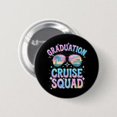 Afstuderen Cruise Squad Cruiseschip Retro Ronde Button 5,7 Cm (Voorkant /achterkant)