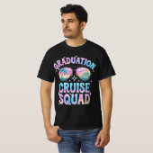 Afstuderen Cruise Squad Cruiseschip Retro T-shirt (Voorkant volledig)