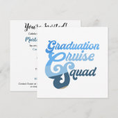Afstuderen Cruise Squad Kaart (Voorkant / Achterkant)