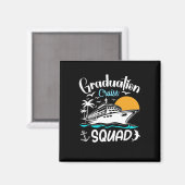 Afstuderen Cruise Squad Trip 2025 Squad Matching C Magneet (Voorkant / Achterkant)