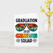 Afstuderen Cruise Trip CL van 2025 Senior Summer V Kaart (Gele Bloem)