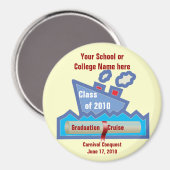 Afstuderen Cruisemagneet - GROOT Magneet (Voorkant / Achterkant)