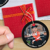 Afstuderen Custom Photo Naam en Jaar Dank U Bedankjes Labels