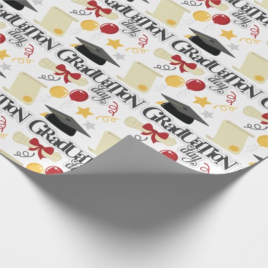 Afstuderen Dag Cadeaupapier (Hoek)