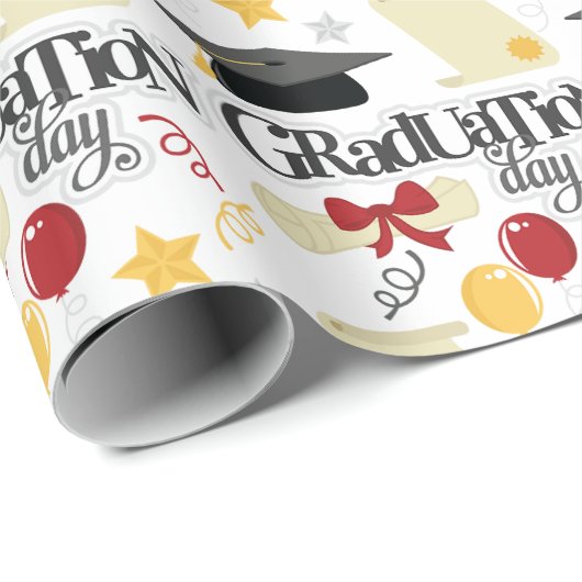 Afstuderen Dag Cadeaupapier (Rol Hoek)