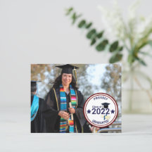 Afstuderen Dag Foto met Jaar