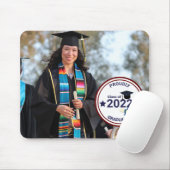 Afstuderen Dag Foto met Jaar Muismat (Met muis)