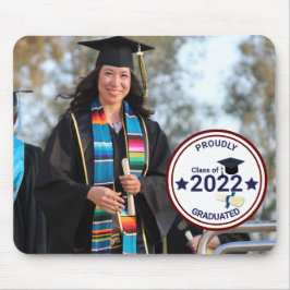 Afstuderen Dag Foto met Jaar Muismat