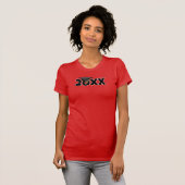 Afstuderen Dag Jaar Afstudeerder Pet Zwart-wit T-shirt (Voorkant volledig)