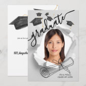 Afstuderen Dag Kaart (Voorkant / Achterkant)