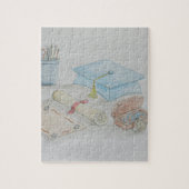 afstuderen dag legpuzzel (Verticaal)