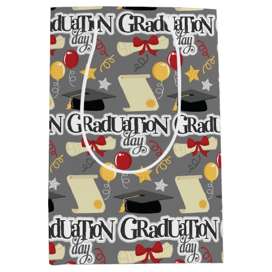 Afstuderen Dag Medium Cadeauzakje (Voorkant)