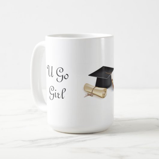 Afstuderen Dag Mok (Voorkant links)