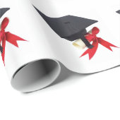 Afstuderen Dag tegen Janz White Cadeaupapier (Rol Hoek)