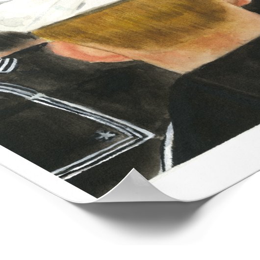 Afstuderen Dag USN Poster (Hoek)